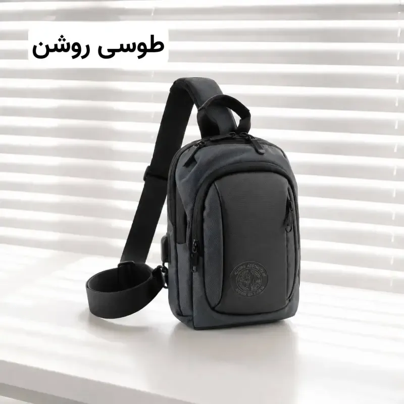 بادی بگ مردانه سایز کوچک جنس خلبانی دارای قفل و بند بلند